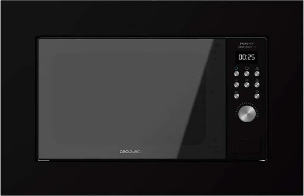 Cecotec Built-in Microwaves with Turntable GrandHeat 2000 Built-in Black