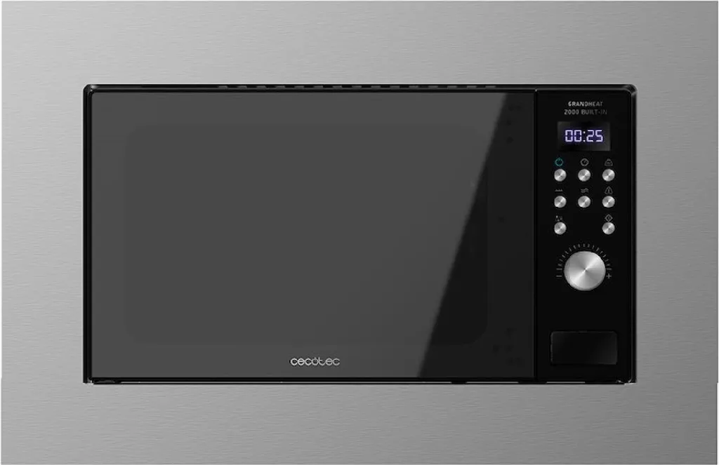 Cecotec built-in microwave ovens with turntable GrandHeat 2000 Built-in Steelblack