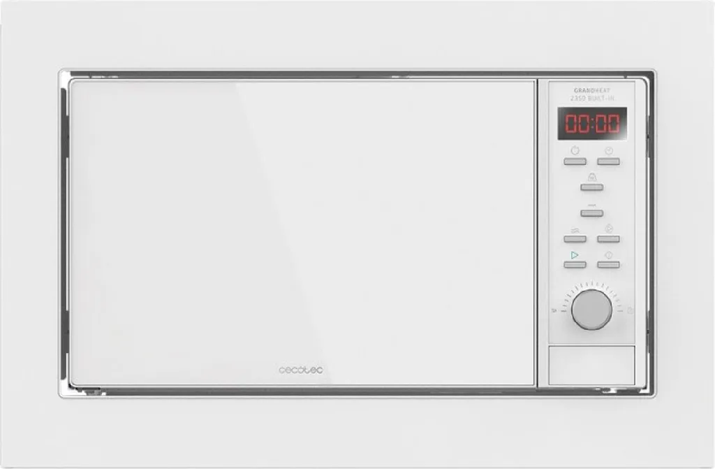 Cecotec Built-in Microwave Oven with Turntable GrandHeat 2350 Built-in White
