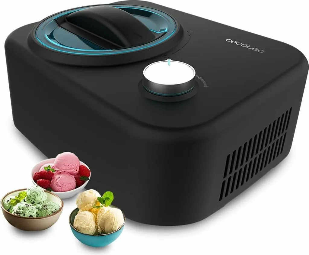 Cecotec Ice Cream Machine Kitchen Appliances Gelacy 800 08 Liter Powerful Compressor Ice Cream Making