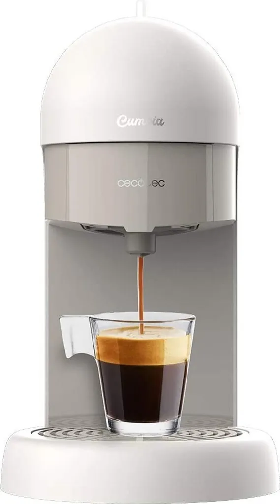 Cecotec Espresso Machine Cumbia Capricciosa White 19 Pressure Rods Suitable Coffee Maker