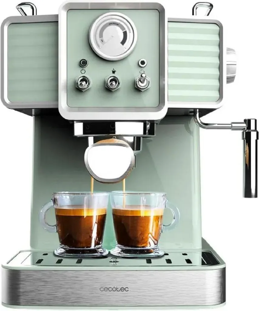 Cecotec Express Power Espresso 20 Traditional Light Green 1350W Espresso and Maximum Power