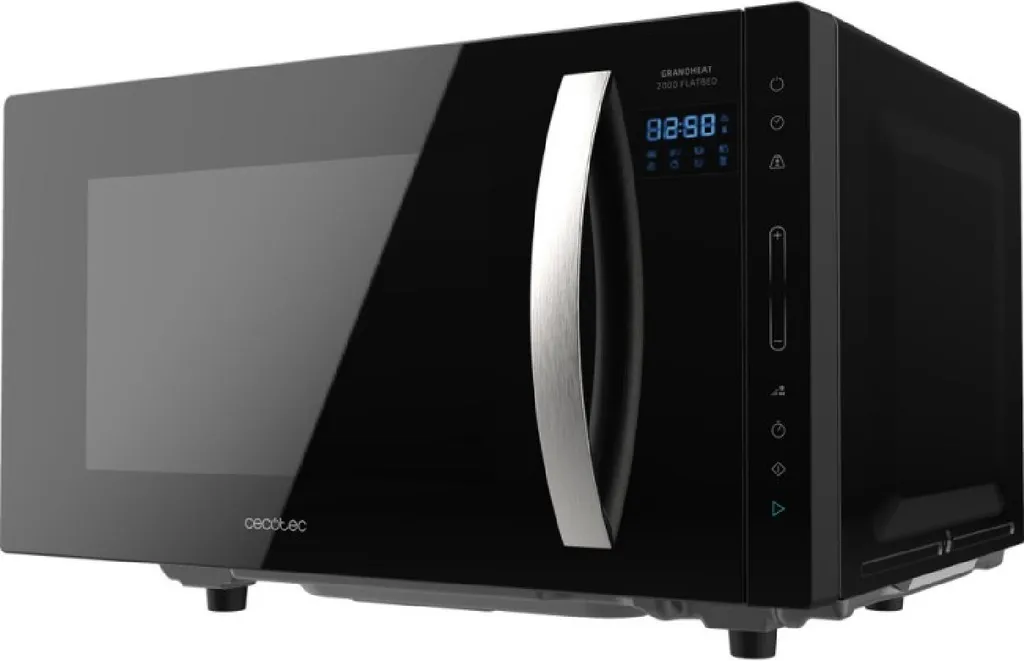 Cecotec GrandHeat 2300 Flatbed Touch Black Solo Microwave Countertop 23 L 800 W
