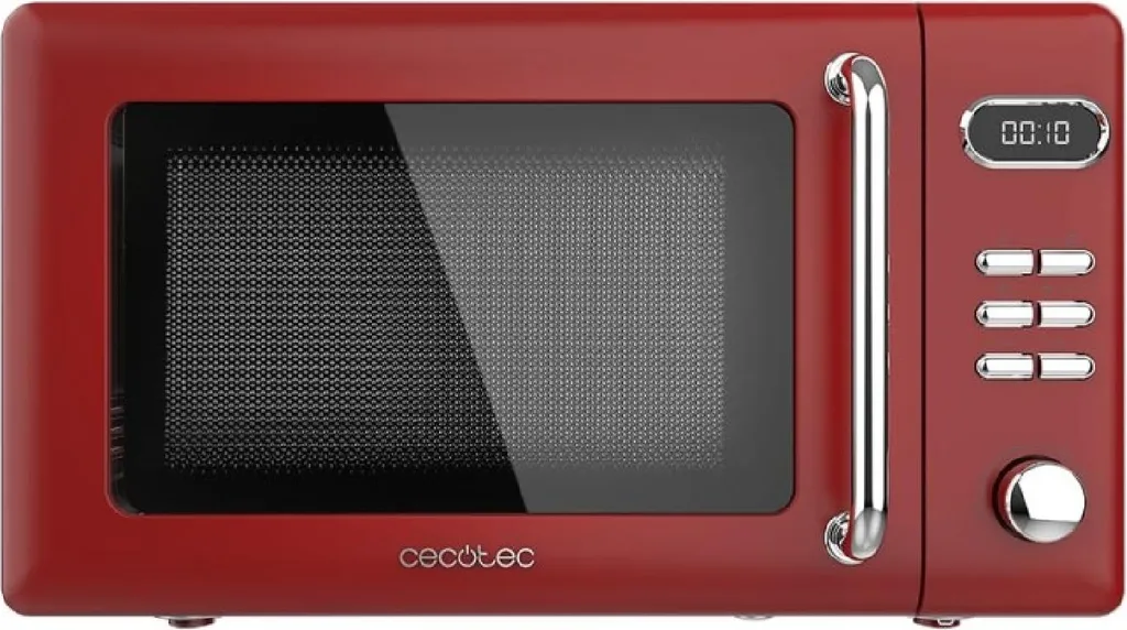 Cecotec Grill Microwave Proclean 5110 Retro Red