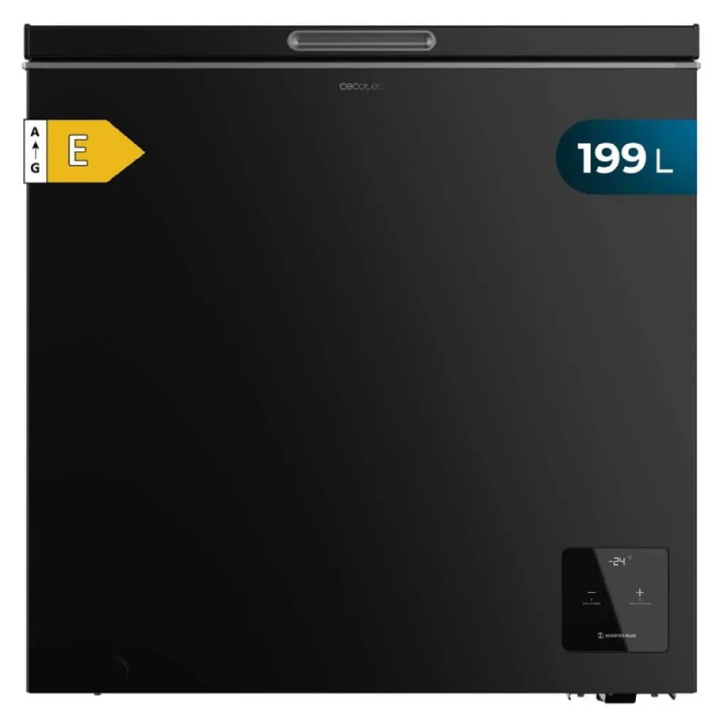 Cecotec Horizontal Freezer Bolero CoolMarket Chest 199 Black E