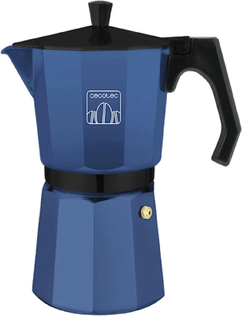 Cecotec Italian Coffee Machine Italian Espresso Maker Cumbia Mokclassic 1200 Blue