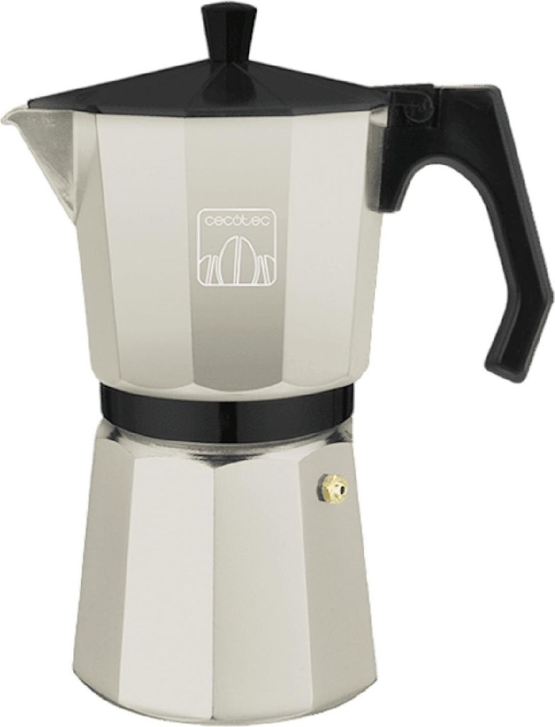 Cecotec Italian Coffee Machine Italian Espresso Maker Cumbia Mokclassic 900 Beige
