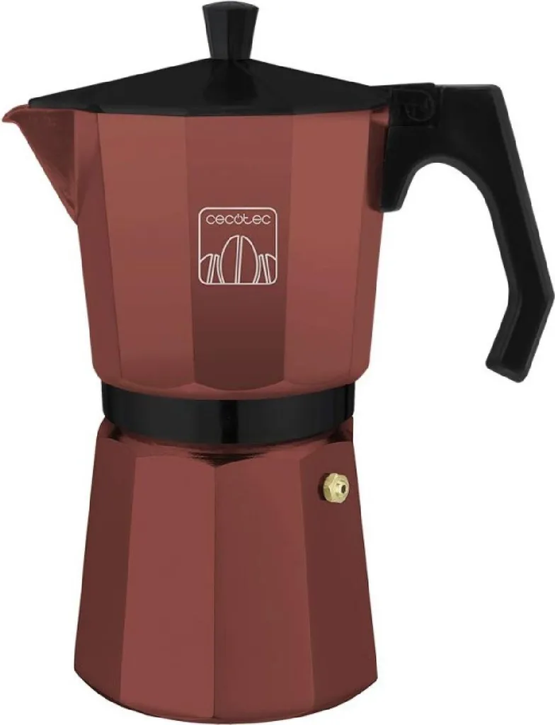 Cecotec Italian Coffee Machine Italian Espresso Maker Cumbia Mokclassic 900 Garnet