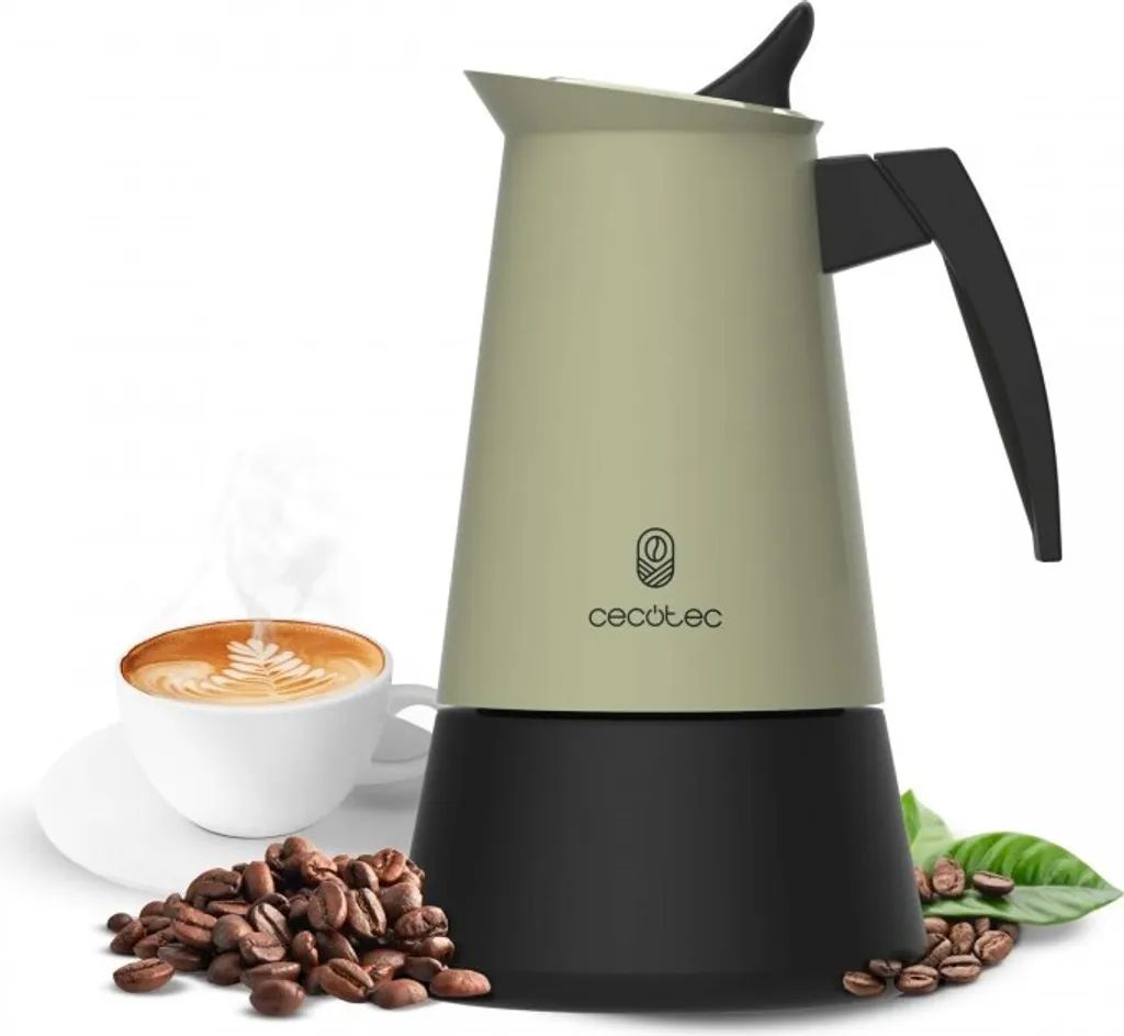 Cecotec Italian Coffee Machine Piccolina 400 Green