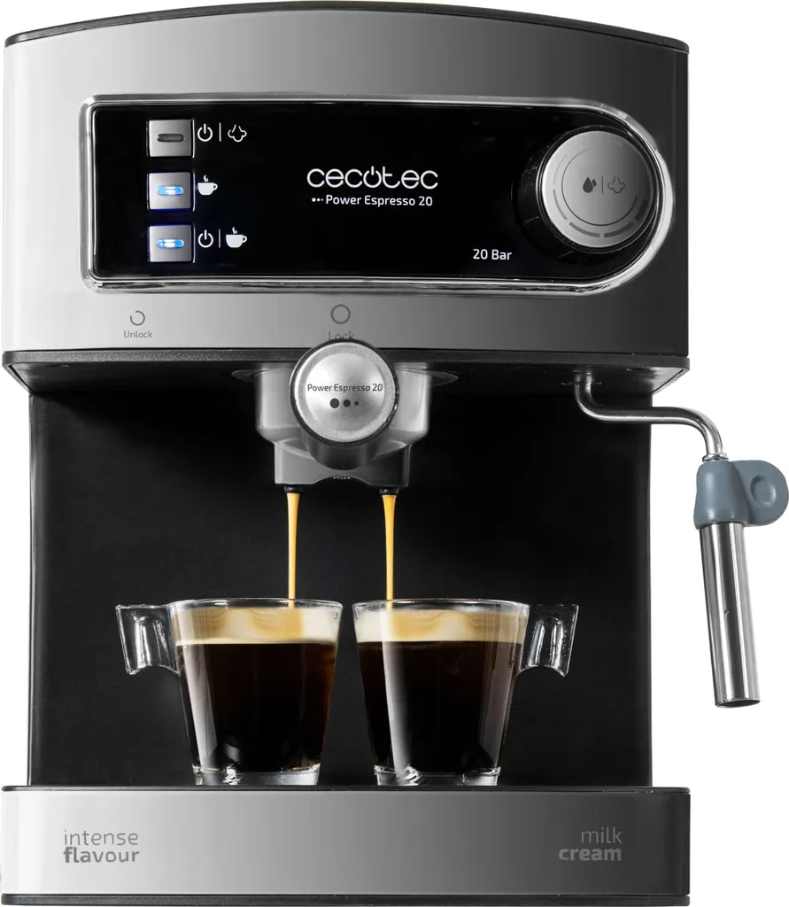 Cecotec Coffee Machine Espresso Machine Household Appliances Power Espresso 20 Bar Performance