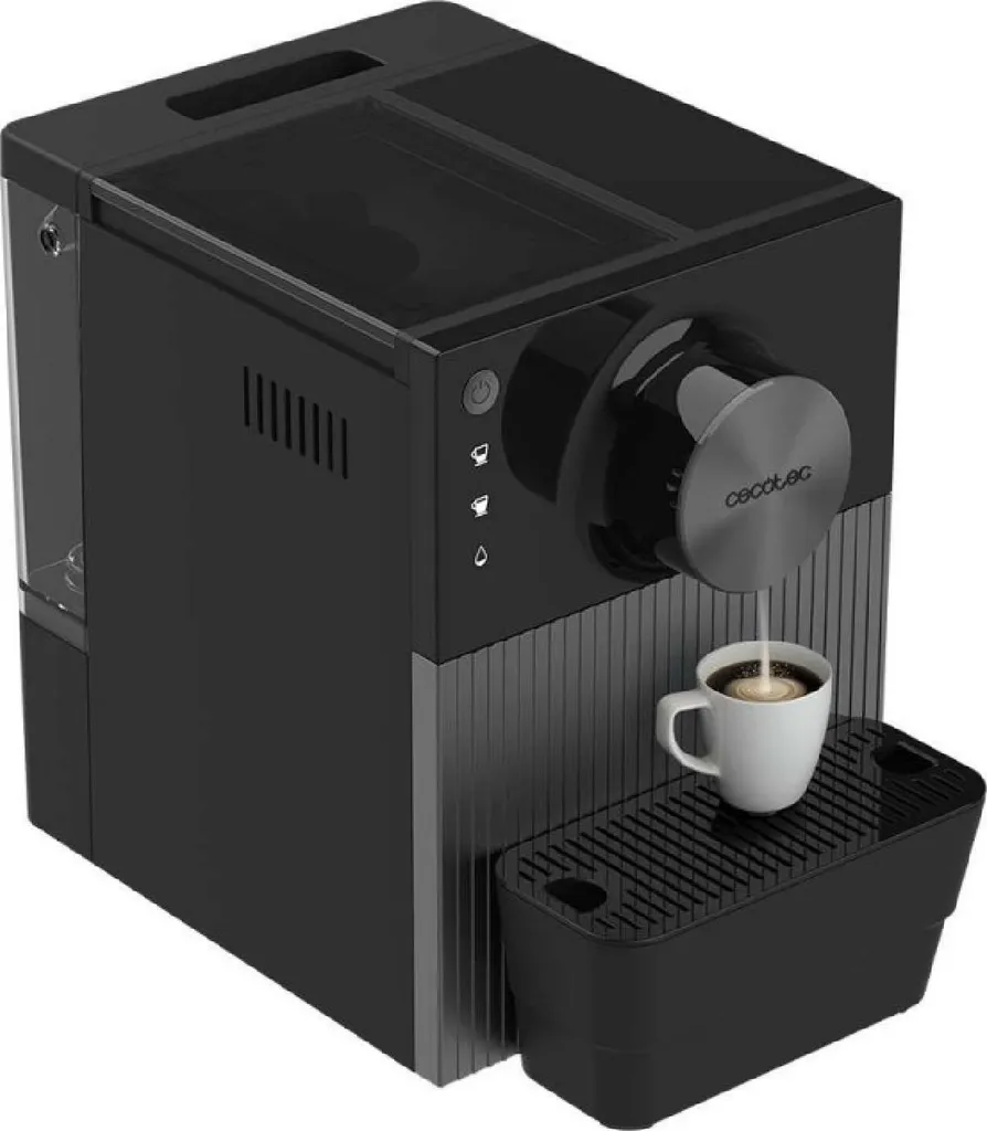 Cecotec compact super-automatic coffee machine Cremmaet Cube. 1350W, 10g pressing system, pre-infusion system, 19 bar