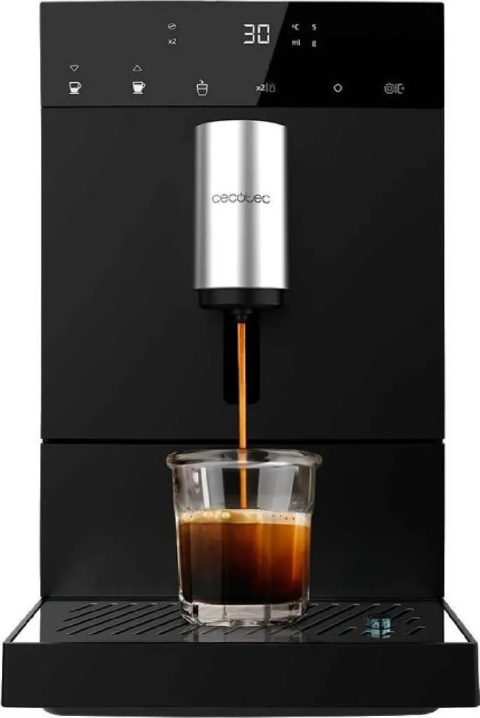 Cecotec Compact Fully Automatic Coffee Machine Cremmaet Compact, 19 bar, Thermoblock system, Freshly ground coffee