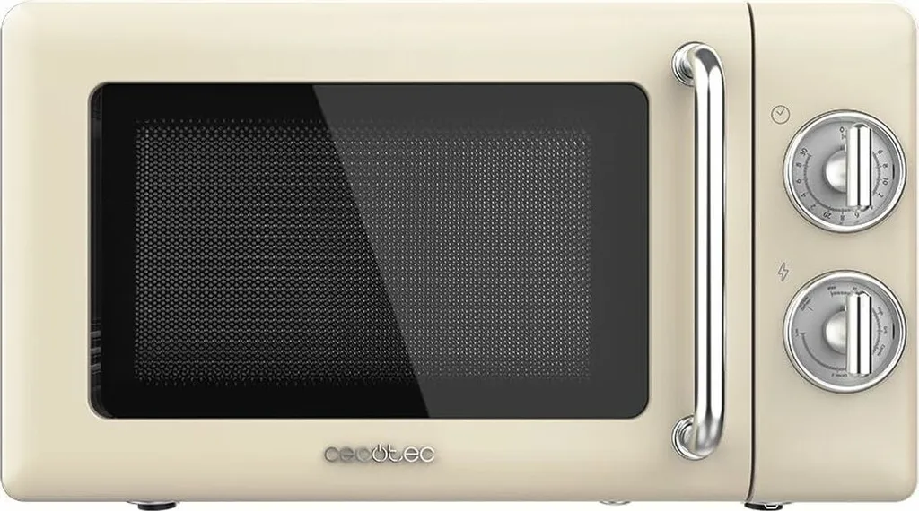 Cecotec Microwave Grill Proclean 3110 Retro Beige Mechanical 700 W 6 Power Levels Function Selection