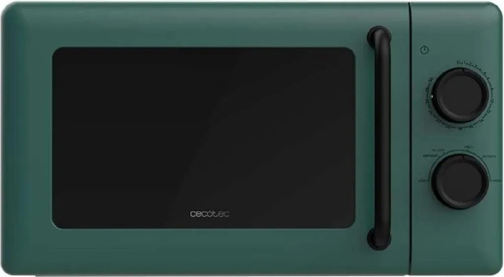 Cecotec Microwave Kitchen Appliances Proclean 3010 Design Green 700 Watt Power Cooking Function Timer