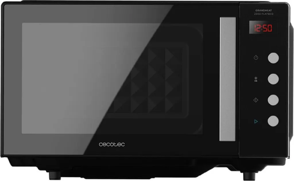 Cecotec GrandHeat 2000 Flatbed Black Microwave without Turntable