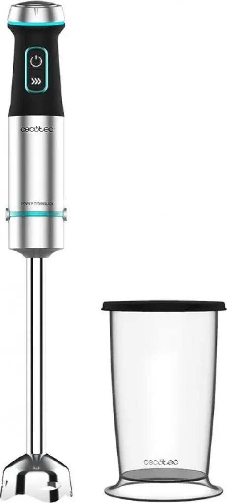 Cecotec Power TitanBlack 1200 XL 0.8 L Immersion blender 1200 W Black, Silver