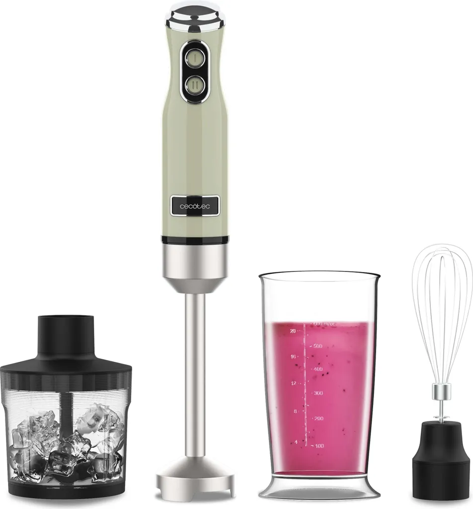 Cecotec RetroGreen 1200MAX Hand Blender Green