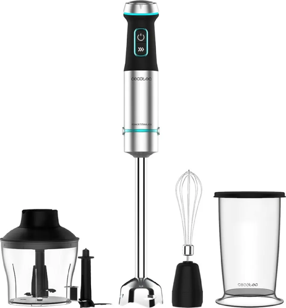 Cecotec hand blender Power TitanBlack 1200 XL Cream&Crush