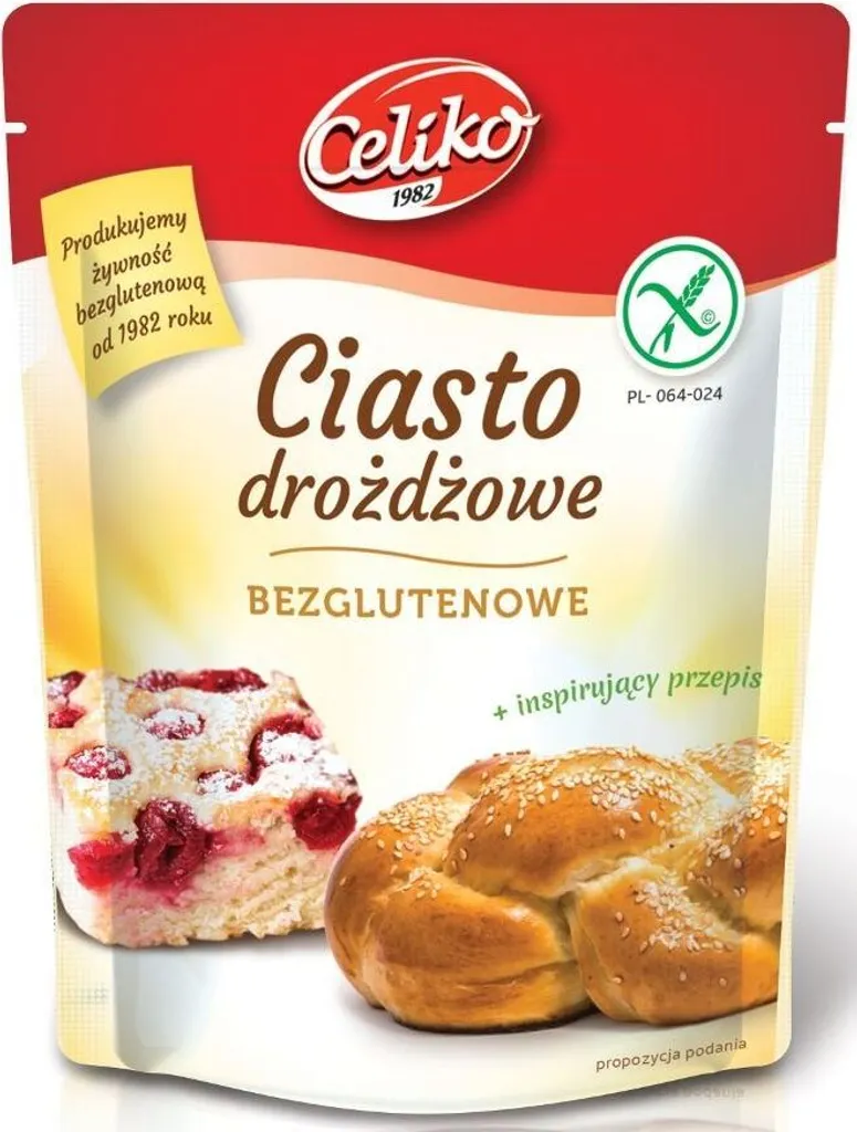 CELIKO gluten-free yeast dough mix 200g