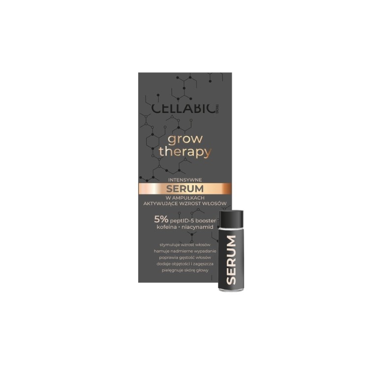 Cellabic Grow Therapy Intensive hair growth activating serum in ampoules for men 7 x 4.5 ml