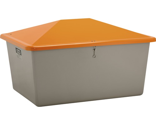 Cemo grit container grey 1500 l
