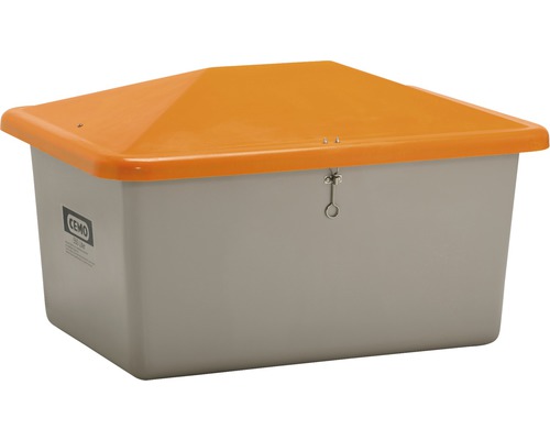 Cemo grit container grey 550 l