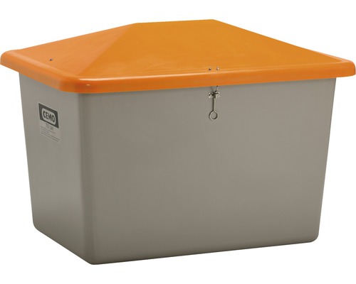 Cemo grit container grey 700 l