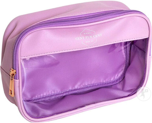 Cent Pur Cent Cent Pour Cent Toilet Bag Purple 1 piece