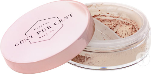 Cent Pur Cent Mineral FoundationLoose Powder Color 1.0 Tin 7g
