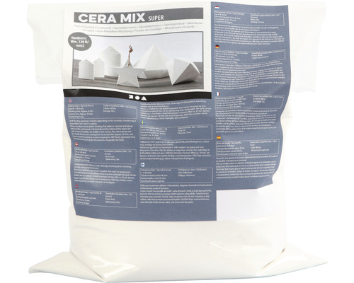 Cera-Mix casting compound "super" white 5 kg