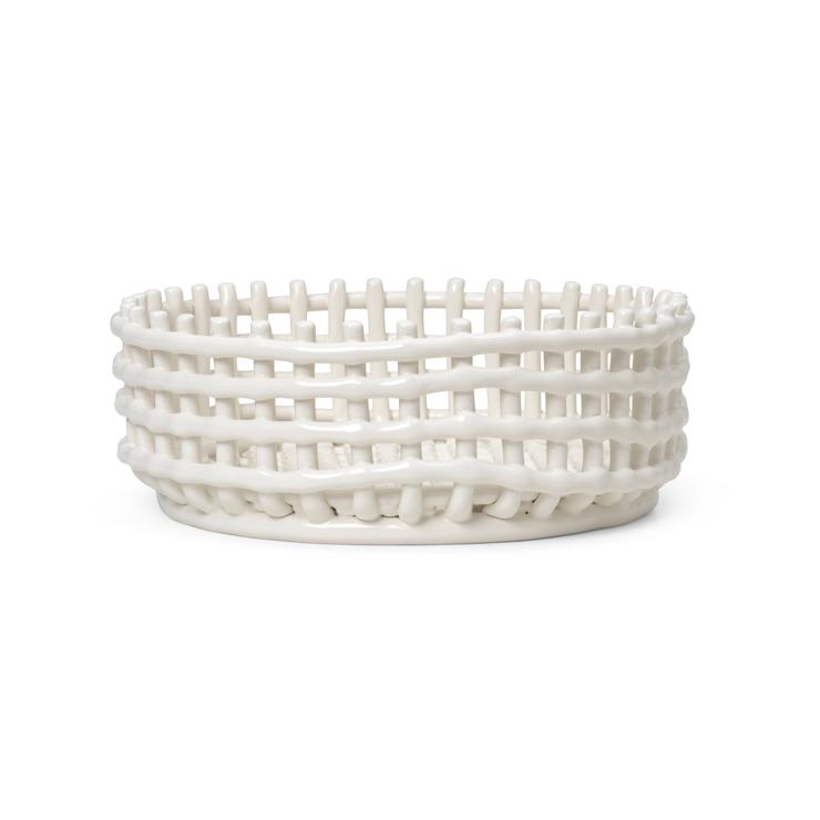 Ferm Living Ceramic Braided Shell