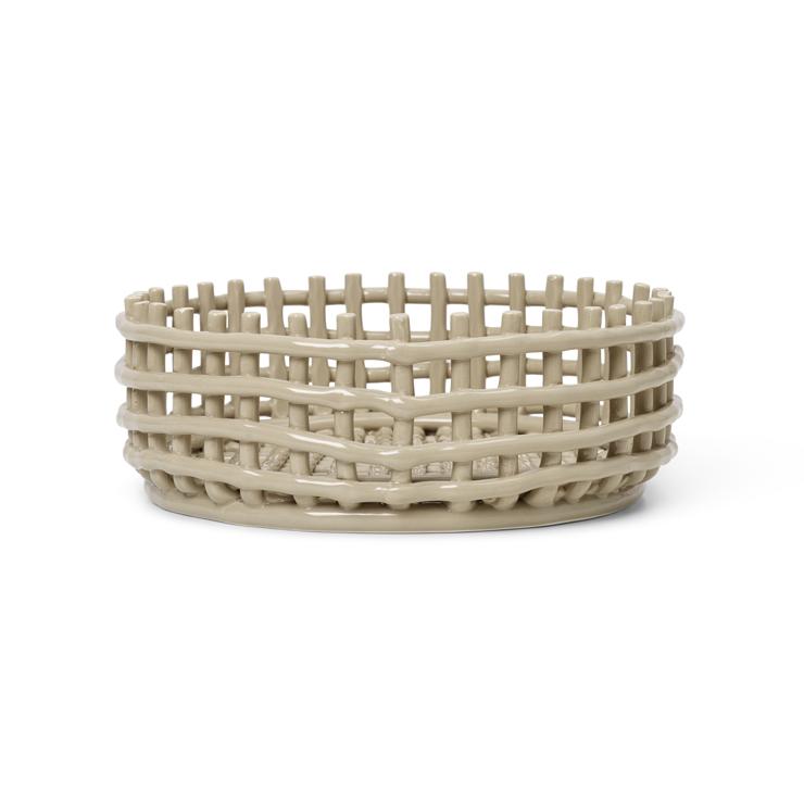 Ferm Living Ceramic Braided Shell