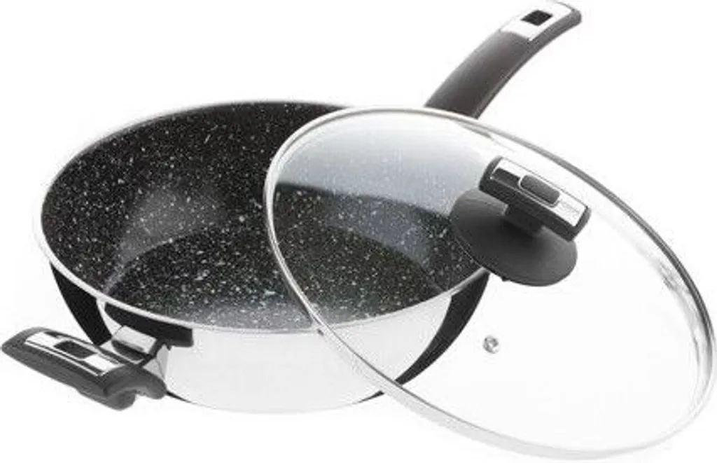 KOLIMAX Cerammax Pro Comfort frying pan with glass lid, diameter 26 cm