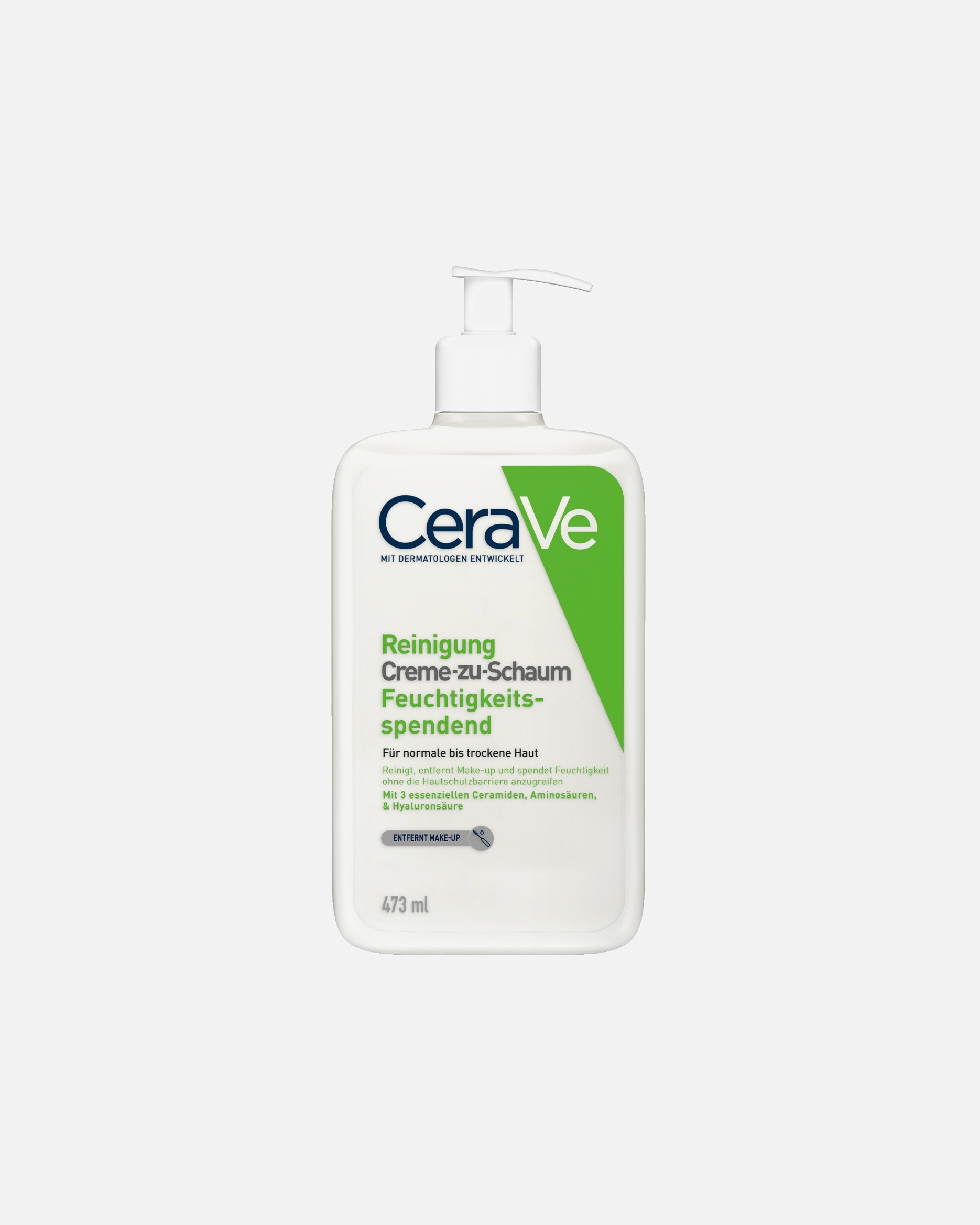 CeraVe cleansing gel cream-to-foam cleansing