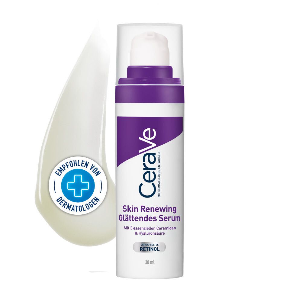 CeraVe Skin Renewing Smoothing Serum: Smoothing anti-aging serum for smoother skin, 30 ml