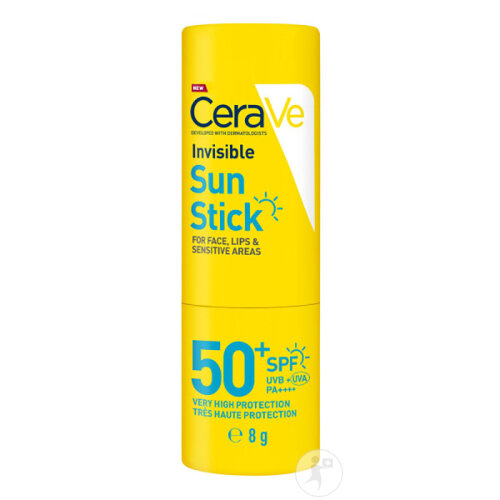 CeraVe Sun Invisible Sun Stick SPF 50+ 8g