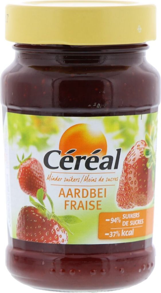 Nestlé Cereal Strawberry Fruit Spread, Sugar-Free, 6 Tubs x 270 Grams