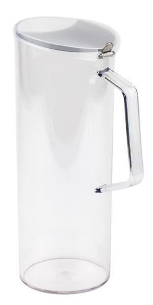 APS Cereal carafe D: 10 cm, H: 28 cm, 1.5 liters, SAN, transparent, including fresh-old lid