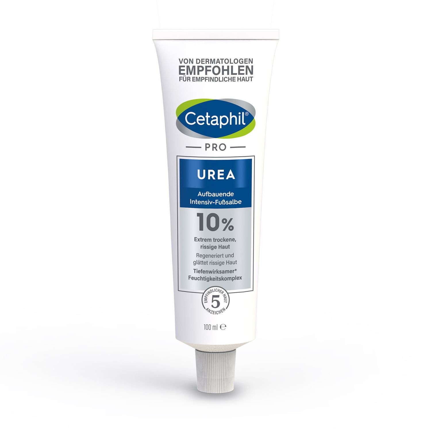 CETAPHIL PRO Urea 10% Aufbauende Intensiv-Fußsalbe für trockene Füße 100 g