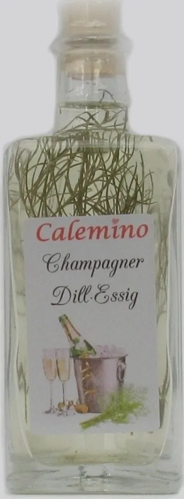 Calemino Champagne dill vinegar with 3% fresh dill 100ml