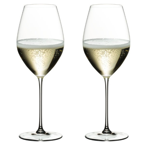 Veritas champagne and wine glasses by Riedel at
