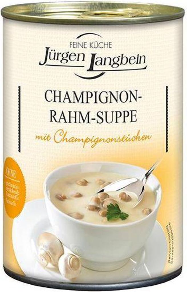 Rila Cream of mushroom soup 883g