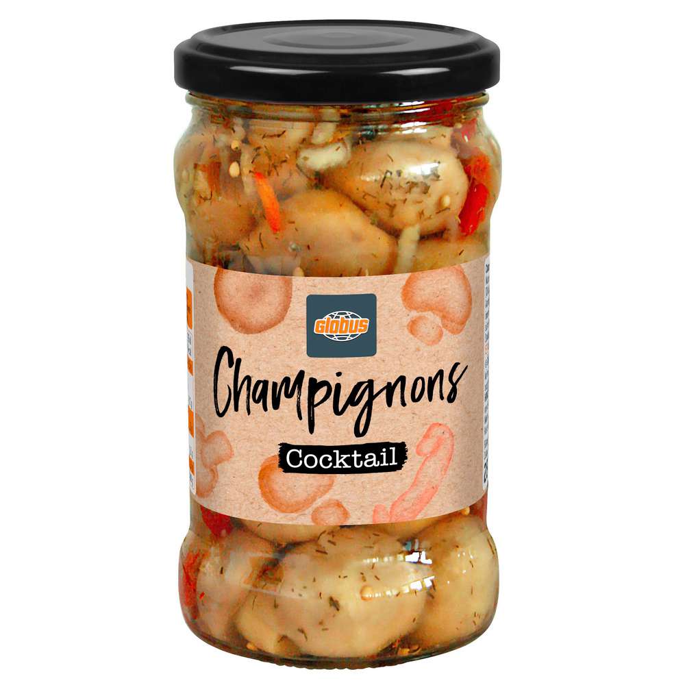 GLOBUS Champignons, Cocktail