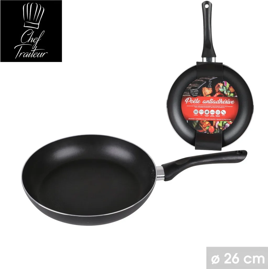 URBAN LIVING Chef Traiteur Ø 26 cm frying pan with non-stick coating 200234