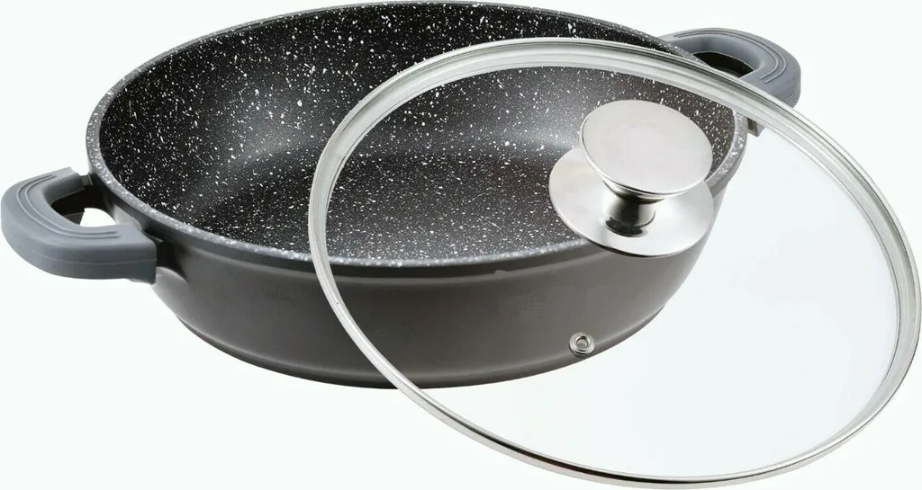 Cheffinger braising pan Ø 32cm induction cast aluminum serving pan frying pan saucepan