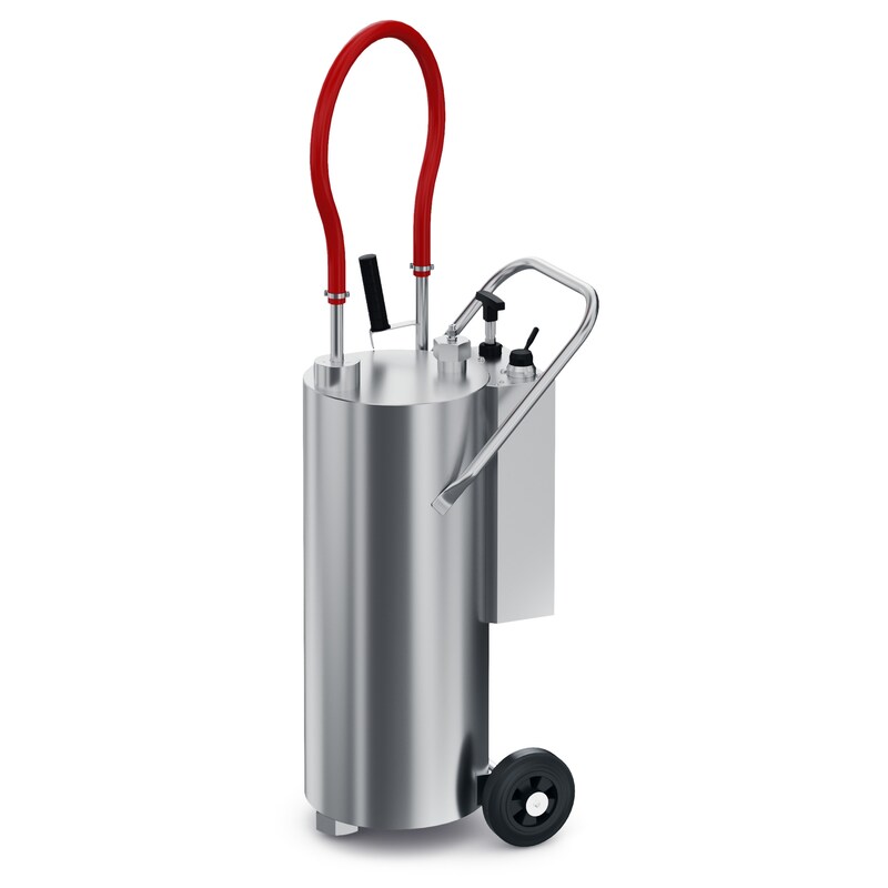 Chefgastro grease pump 40 liters WxDxH 304x304x900mm