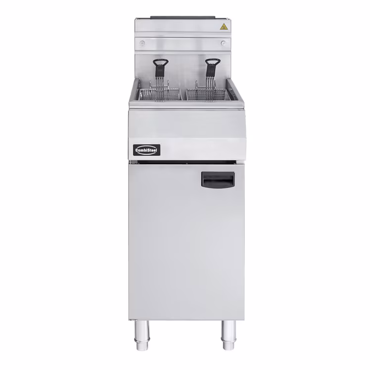 Chefgastro Propane Fryer 1x21 Liter WxDxH 400x800x1180mm