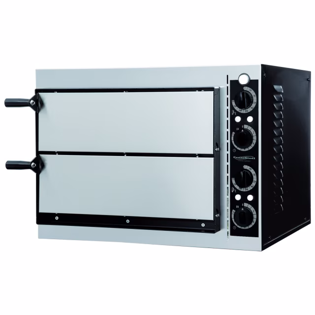 Chefgastro double pizza oven 2x1 WxDxH 568x500x430mm