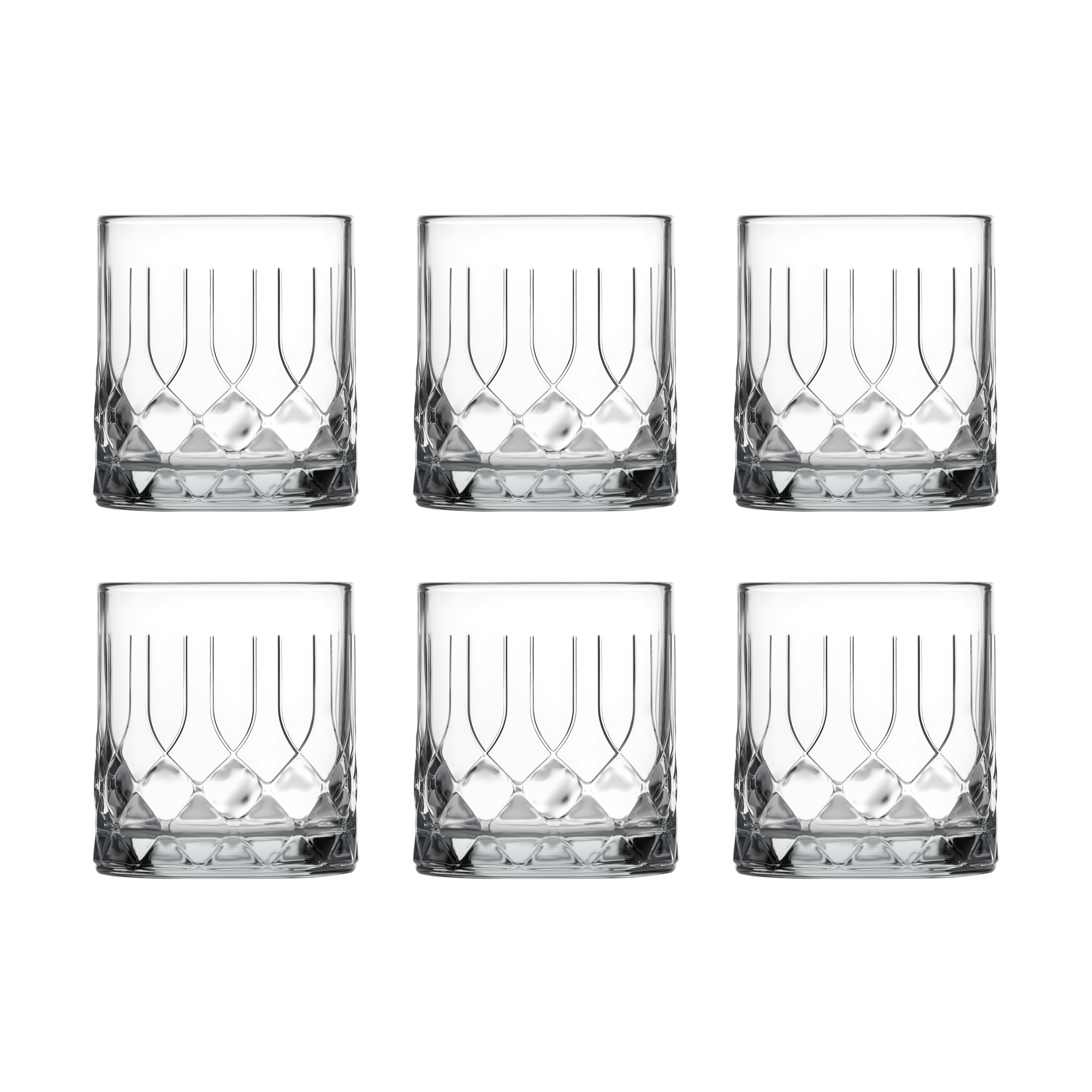 la-rochere Chicago Tumbler whiskey glass 6-pack