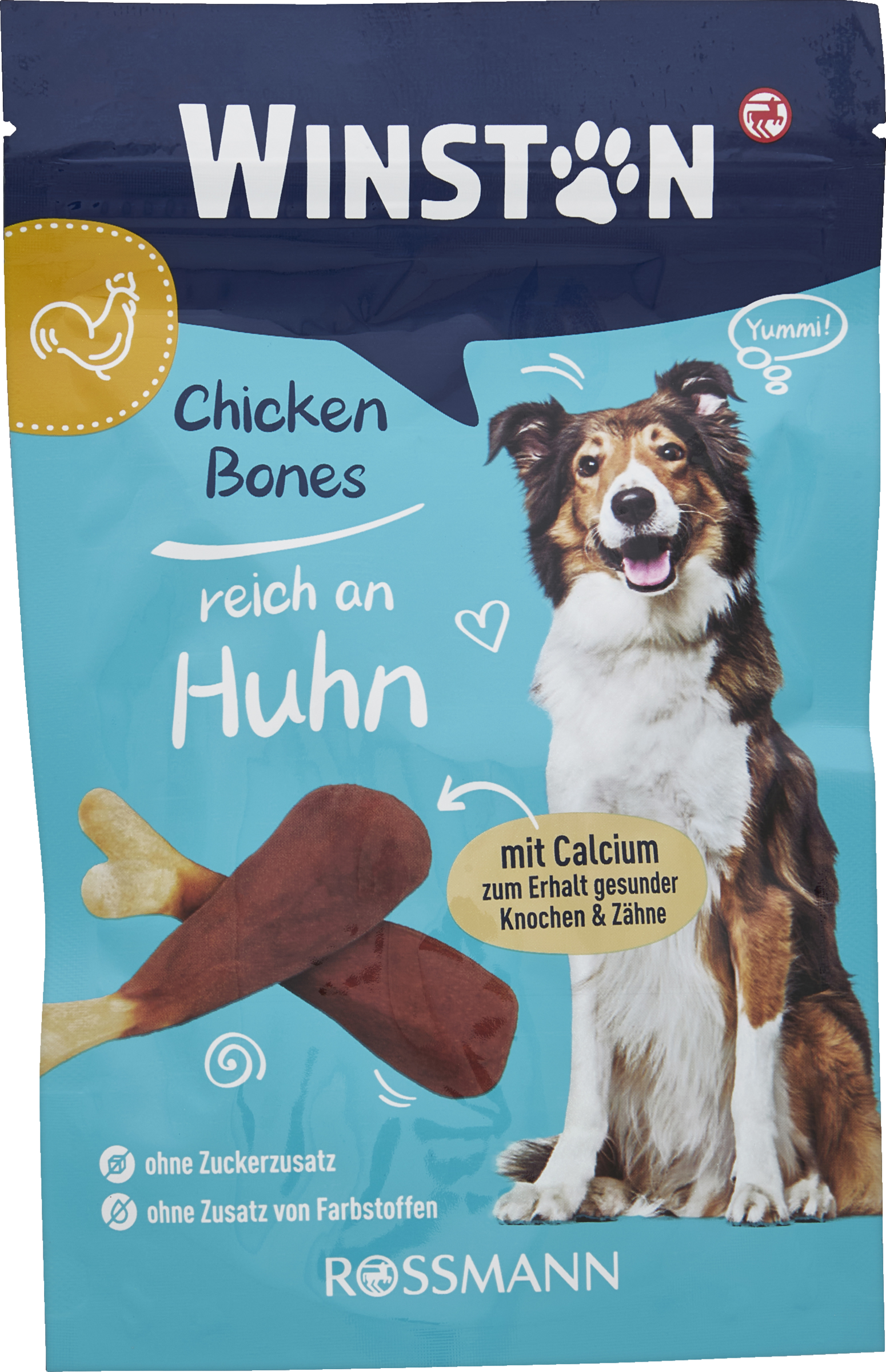 Winston Chicken Bones rich in chicken with calcium